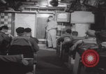 Image of pilot briefing aircraft carrier Vietnam, 1965, second 5 stock footage video 65675079556