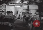 Image of pilot briefing aircraft carrier Vietnam, 1965, second 6 stock footage video 65675079556