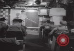 Image of pilot briefing aircraft carrier Vietnam, 1965, second 9 stock footage video 65675079556