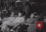 Image of pilot briefing aircraft carrier Vietnam, 1965, second 18 stock footage video 65675079556