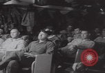 Image of pilot briefing aircraft carrier Vietnam, 1965, second 20 stock footage video 65675079556