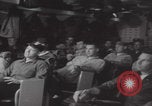 Image of pilot briefing aircraft carrier Vietnam, 1965, second 21 stock footage video 65675079556