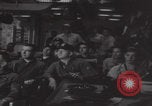 Image of pilot briefing aircraft carrier Vietnam, 1965, second 28 stock footage video 65675079556