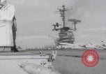 Image of pilot briefing aircraft carrier Vietnam, 1965, second 35 stock footage video 65675079556