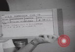 Image of pilot briefing aircraft carrier Vietnam, 1965, second 39 stock footage video 65675079556