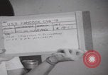Image of pilot briefing aircraft carrier Vietnam, 1965, second 42 stock footage video 65675079556
