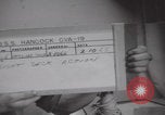Image of pilot briefing aircraft carrier Vietnam, 1965, second 45 stock footage video 65675079556