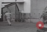 Image of pilot briefing aircraft carrier Vietnam, 1965, second 46 stock footage video 65675079556