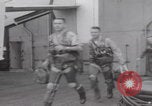 Image of pilot briefing aircraft carrier Vietnam, 1965, second 50 stock footage video 65675079556