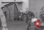 Image of pilot briefing aircraft carrier Vietnam, 1965, second 51 stock footage video 65675079556