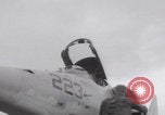 Image of pilot briefing aircraft carrier Vietnam, 1965, second 55 stock footage video 65675079556
