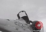 Image of pilot briefing aircraft carrier Vietnam, 1965, second 58 stock footage video 65675079556
