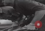 Standbild Flugzeugträger USS Hancock im Vietnamkrieg Vietnam, 1965, aus Sekunde 38 historischem Filmmaterial Videoclip 65675079558