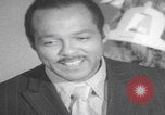 Image of Mayor Carl Stokes speaking to youth Cleveland Ohio USA, 1970, second 1 stock footage video 65675079566