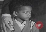 Image of Mayor Carl Stokes speaking to youth Cleveland Ohio USA, 1970, second 9 stock footage video 65675079566