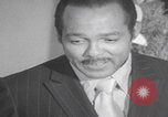 Image of Mayor Carl Stokes speaking to youth Cleveland Ohio USA, 1970, second 14 stock footage video 65675079566