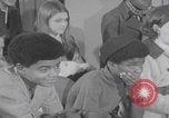Image of Mayor Carl Stokes speaking to youth Cleveland Ohio USA, 1970, second 33 stock footage video 65675079566