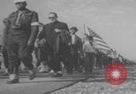 Image of African American protesters marching Alabama United States USA, 1965, second 10 stock footage video 65675079572