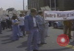 Standbild Marsch der Vereinigten Klans von Amerika Mobile Alabama USA, 1977, aus Sekunde 4 historischem Filmmaterial Videoclip 65675079579