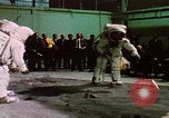 Standbild Astronauten bei der Missionsprobe von Apollo 11 Florida United States USA, 1969, aus Sekunde 1 historischem Filmmaterial Videoclip 65675079591