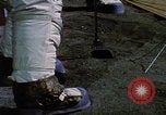 Standbild Astronauten bei der Missionsprobe von Apollo 11 Florida United States USA, 1969, aus Sekunde 13 historischem Filmmaterial Videoclip 65675079591