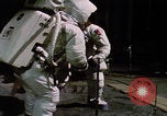 Standbild Astronauten bei der Missionsprobe von Apollo 11 Florida United States USA, 1969, aus Sekunde 46 historischem Filmmaterial Videoclip 65675079591