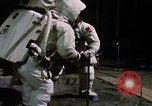 Standbild Astronauten bei der Missionsprobe von Apollo 11 Florida United States USA, 1969, aus Sekunde 48 historischem Filmmaterial Videoclip 65675079591