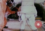 Standbild Schwerelosigkeitstraining für Apollo-11-Astronauten Florida United States USA, 1969, aus Sekunde 59 historischem Filmmaterial Videoclip 65675079592