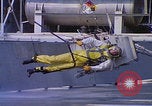 Image of EVA control backpack water jets testing Hampton Virginia USA, 1968, second 7 stock footage video 65675079598