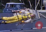 Image of EVA control backpack water jets testing Hampton Virginia USA, 1968, second 11 stock footage video 65675079598