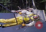 Image of EVA control backpack water jets testing Hampton Virginia USA, 1968, second 17 stock footage video 65675079598