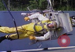 Image of EVA control backpack water jets testing Hampton Virginia USA, 1968, second 21 stock footage video 65675079598