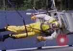 Image of EVA control backpack water jets testing Hampton Virginia USA, 1968, second 24 stock footage video 65675079598