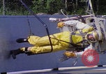 Image of EVA control backpack water jets testing Hampton Virginia USA, 1968, second 25 stock footage video 65675079598