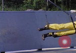 Image of EVA control backpack water jets testing Hampton Virginia USA, 1968, second 27 stock footage video 65675079598