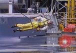 Image of EVA control backpack water jets testing Hampton Virginia USA, 1968, second 36 stock footage video 65675079598