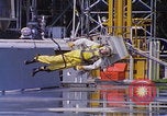 Image of EVA control backpack water jets testing Hampton Virginia USA, 1968, second 38 stock footage video 65675079598