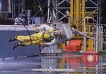 Image of EVA control backpack water jets testing Hampton Virginia USA, 1968, second 39 stock footage video 65675079598