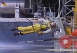 Image of EVA control backpack water jets testing Hampton Virginia USA, 1968, second 40 stock footage video 65675079598
