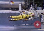Image of EVA control backpack water jets testing Hampton Virginia USA, 1968, second 41 stock footage video 65675079598