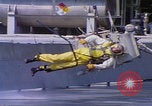 Image of EVA control backpack water jets testing Hampton Virginia USA, 1968, second 42 stock footage video 65675079598