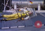 Image of EVA control backpack water jets testing Hampton Virginia USA, 1968, second 45 stock footage video 65675079598