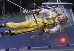 Image of EVA control backpack water jets testing Hampton Virginia USA, 1968, second 51 stock footage video 65675079598