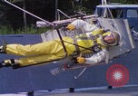 Image of EVA control backpack water jets testing Hampton Virginia USA, 1968, second 52 stock footage video 65675079598