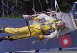 Image of EVA control backpack water jets testing Hampton Virginia USA, 1968, second 53 stock footage video 65675079598