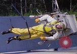 Image of EVA control backpack water jets testing Hampton Virginia USA, 1968, second 54 stock footage video 65675079598