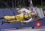 Image of EVA control backpack water jets testing Hampton Virginia USA, 1968, second 55 stock footage video 65675079598