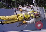 Image of EVA control backpack water jets testing Hampton Virginia USA, 1968, second 62 stock footage video 65675079598