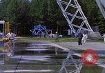Image of NASA researcher testing EVA control backpack Hampton Virginia USA, 1968, second 7 stock footage video 65675079599
