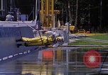 Image of NASA researcher testing EVA control backpack Hampton Virginia USA, 1968, second 13 stock footage video 65675079599